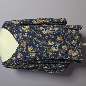 Floral‎ Print Rayon Top